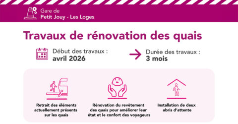 La gare de Petit Jouy-Les Loges se modernise : des nuisances nocturnes à prévoir